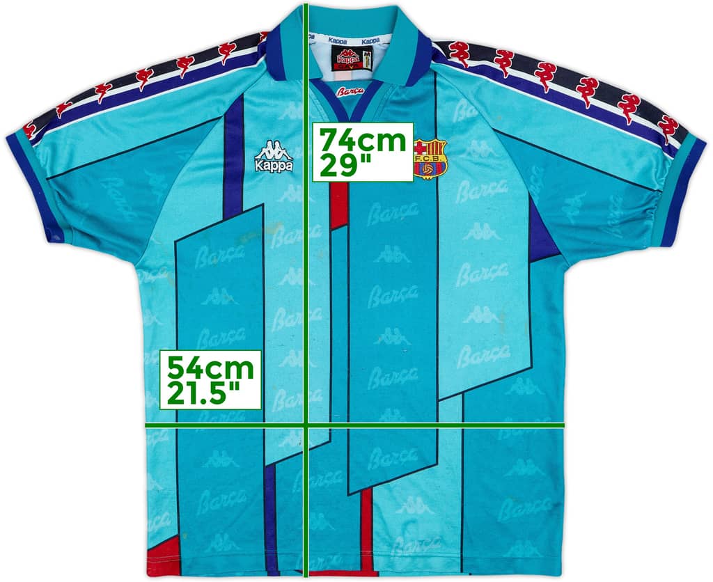 1995-97 Barcelona Away Shirt - 4/10 - (M)