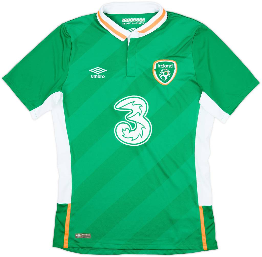 2016-17 Ireland Home Shirt - 9/10 - (M)