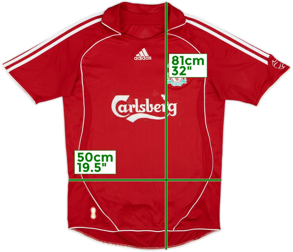 2006-08 Liverpool Home Shirt - 5/10 - (M)