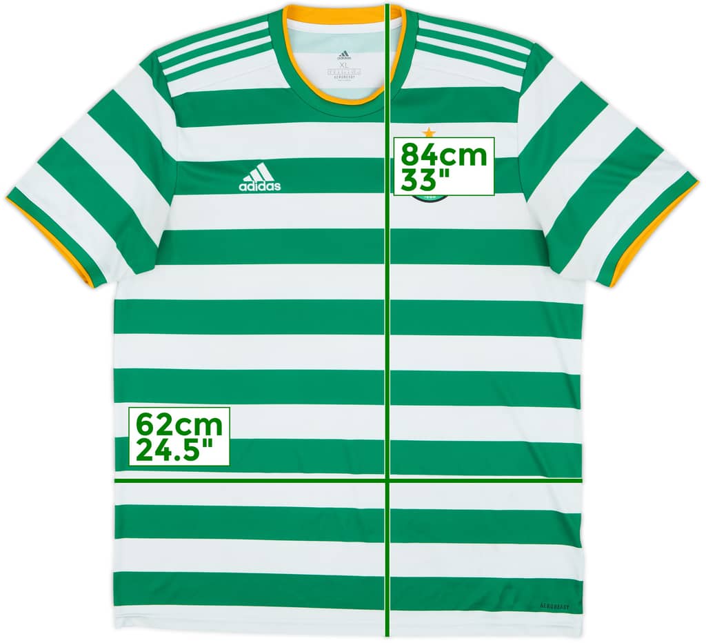 2020-21 Celtic Home Shirt - 5/10 - (XL)