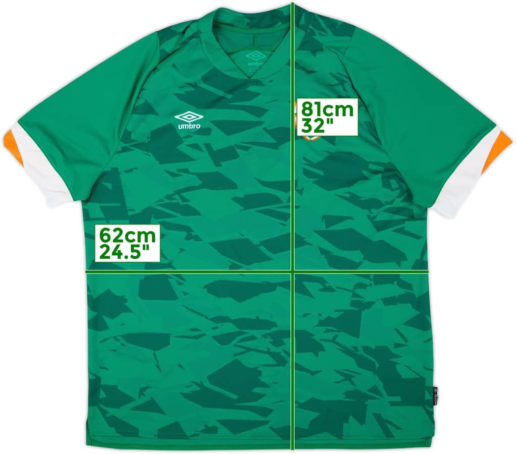 2022 Ireland Home Shirt - 9/10 - (3XL)
