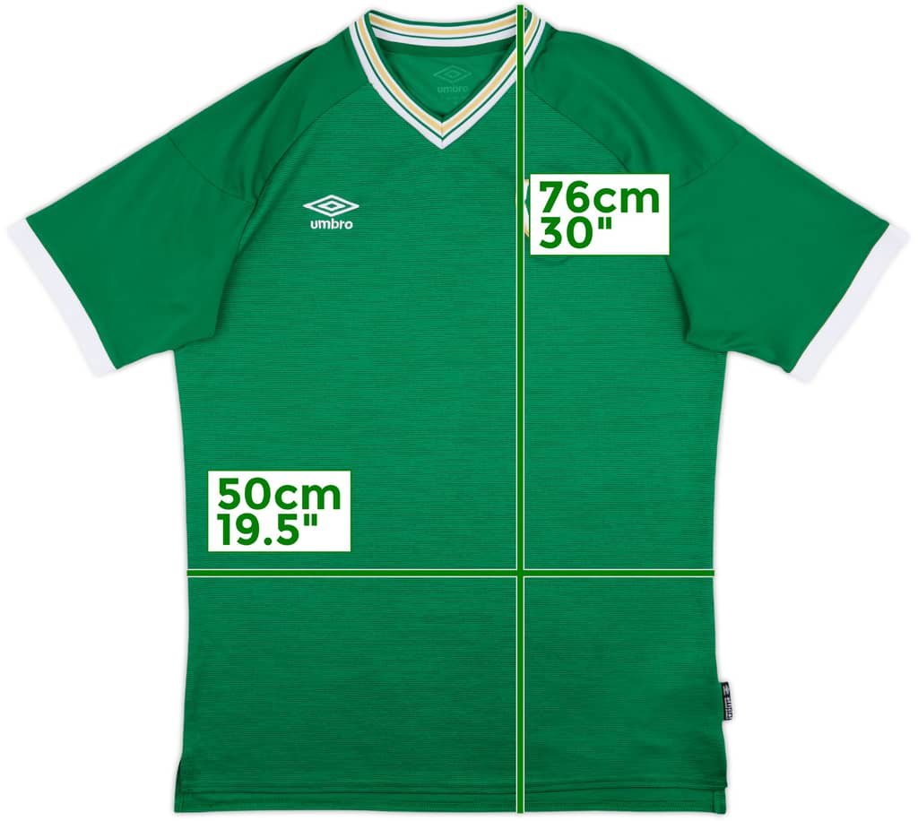 2020-21 Ireland Home Shirt - 9/10 - (L)