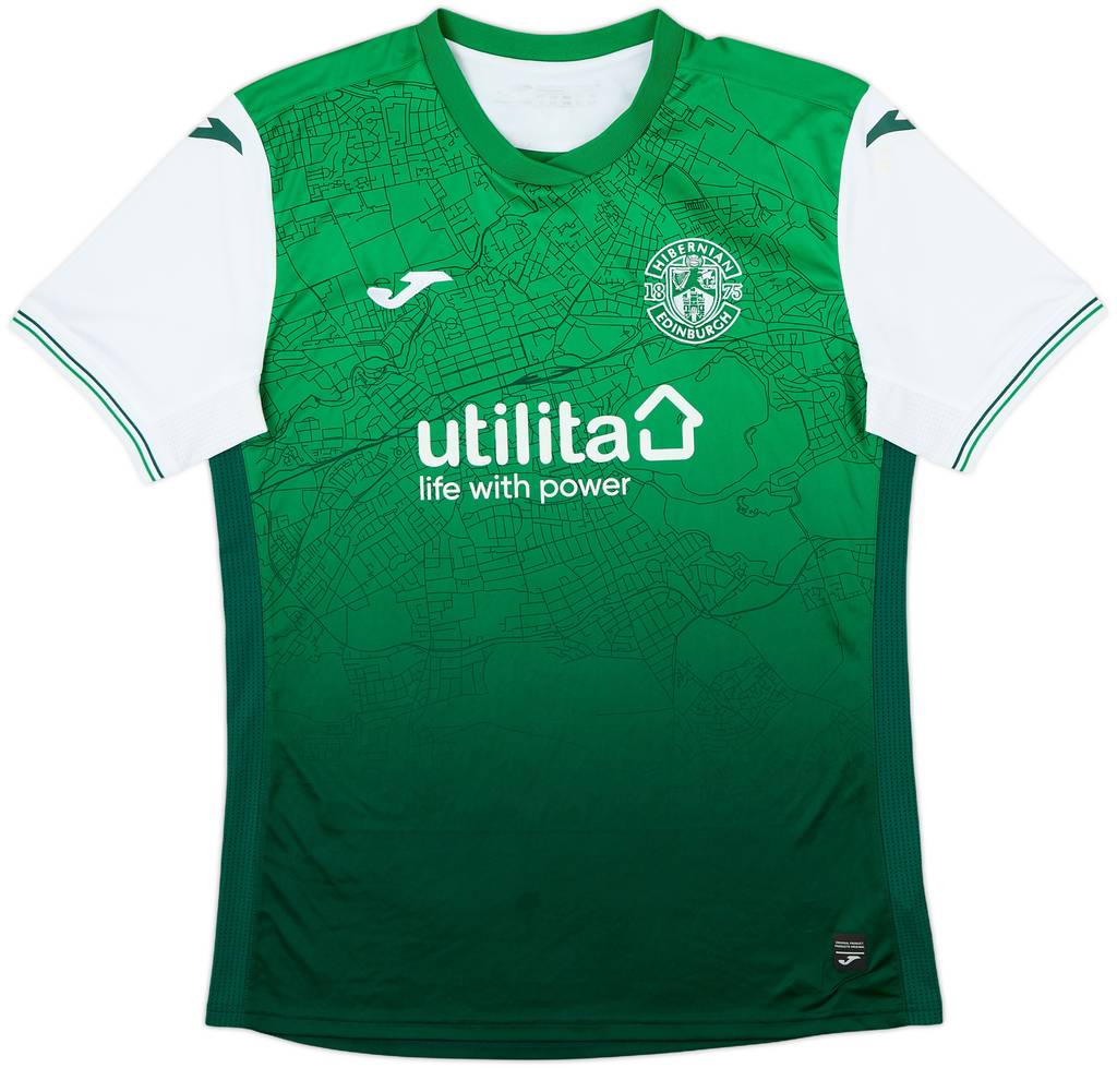 2022-23 Hibernian Home Shirt - 6/10 - (XL)