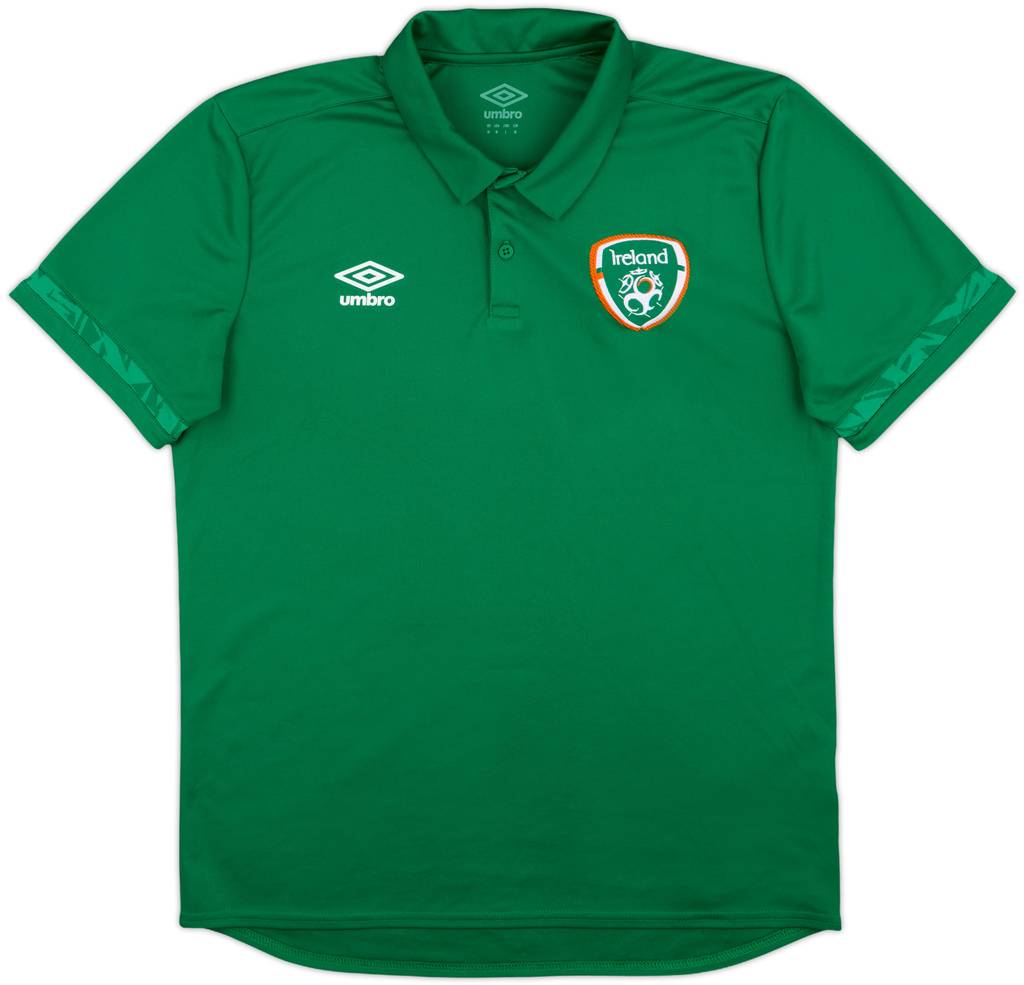 2016-17 Ireland Umbro Polo Shirt - 9/10 - (M)