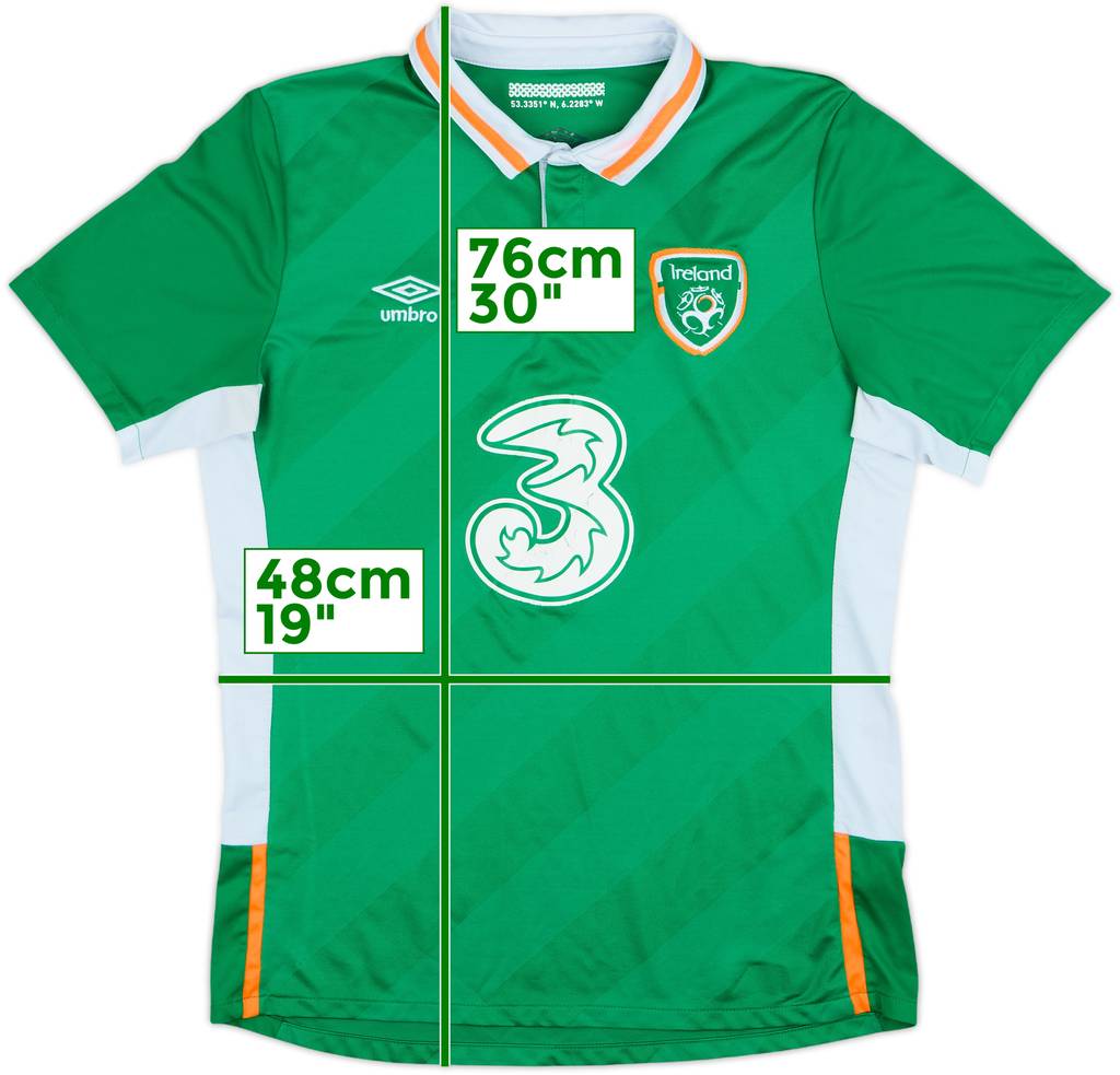 2016-17 Ireland Home Shirt - 5/10 - (M)