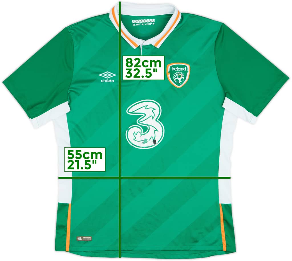 2016-17 Ireland Home Shirt - 4/10 - (XL)