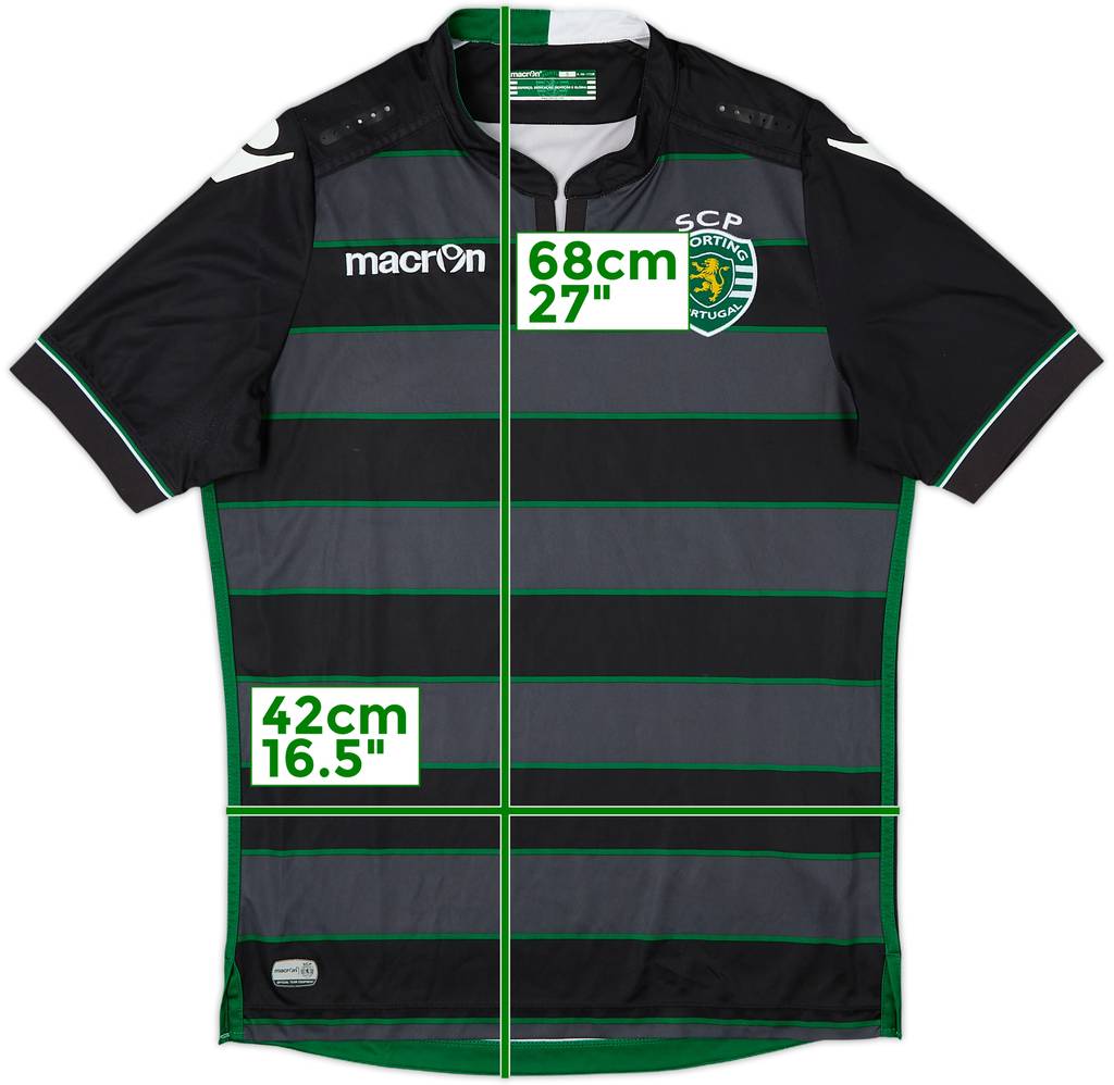 2015-16 Sporting CP Away Shirt - 7/10 - (S)