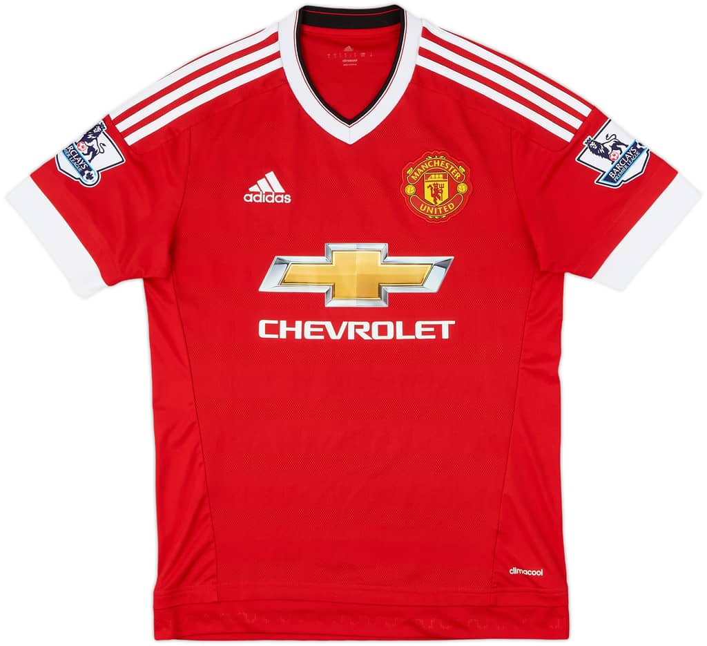 2015-16 Manchester United Home Shirt Shaw #23 - 6/10 - (S)