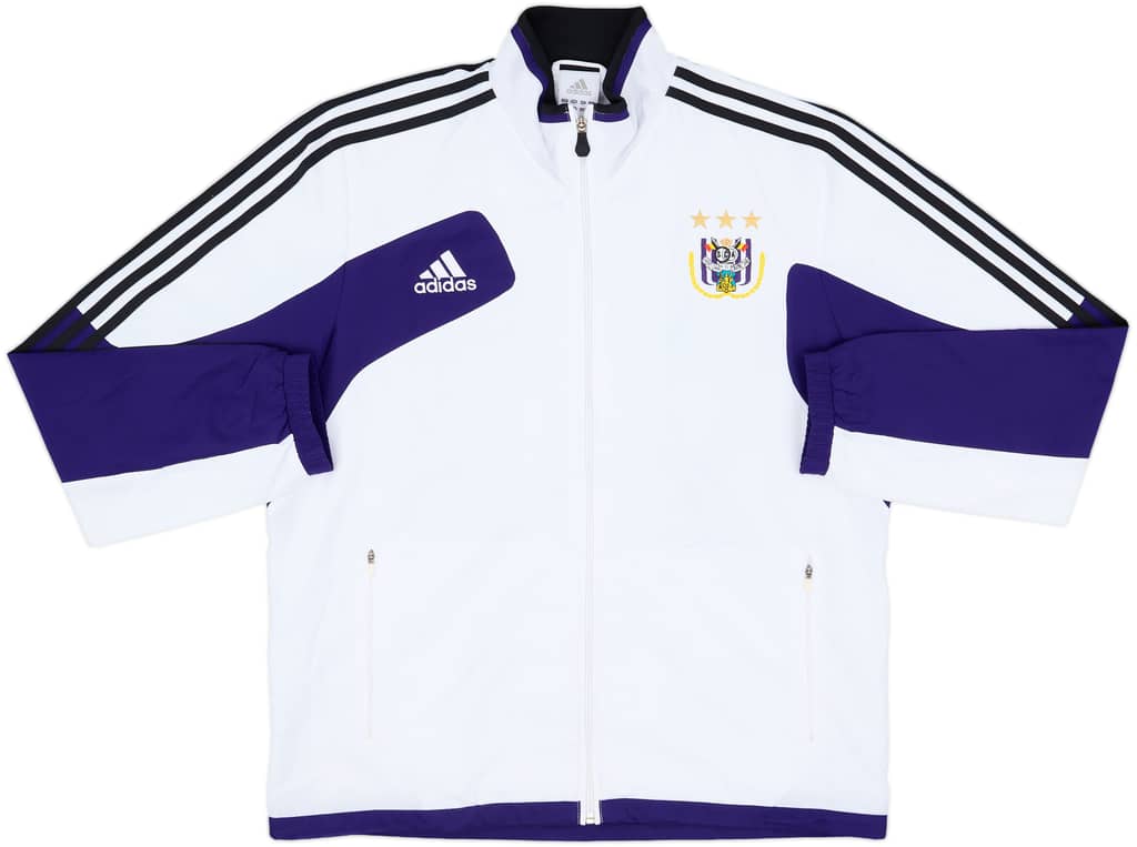 2012-13 Anderlecht adidas Track Jacket - 8/10 - (L/XL)