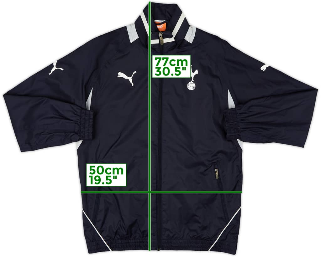 2011-12 Tottenham Puma Rain Jacket - 8/10 - (XL.Boys)