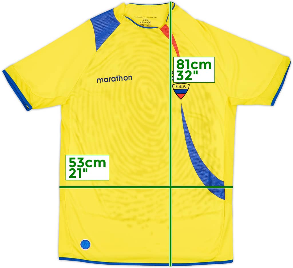 2009-10 Ecuador Home Shirt - 8/10 - (XL)