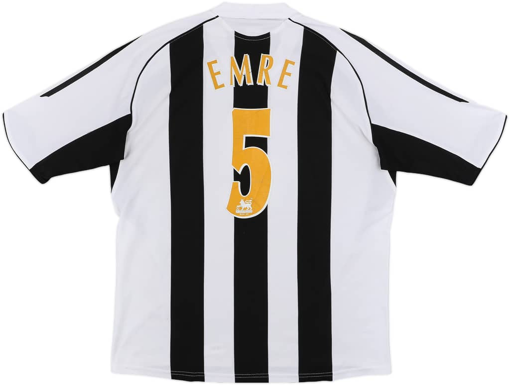 2005-07 Newcastle Home Shirt Emre #5 - 4/10 - (L)