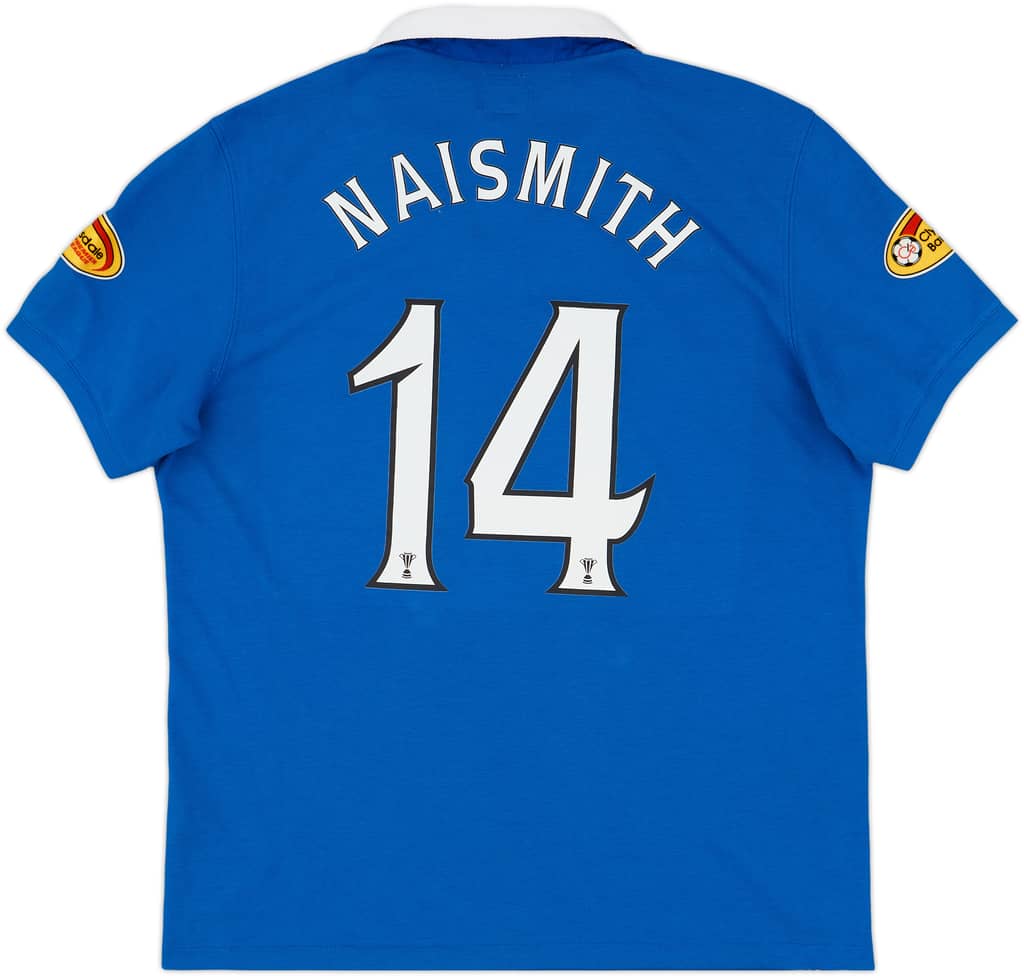 2010-11 Rangers Home Shirt Nasmith #14 - 7/10 - (L)