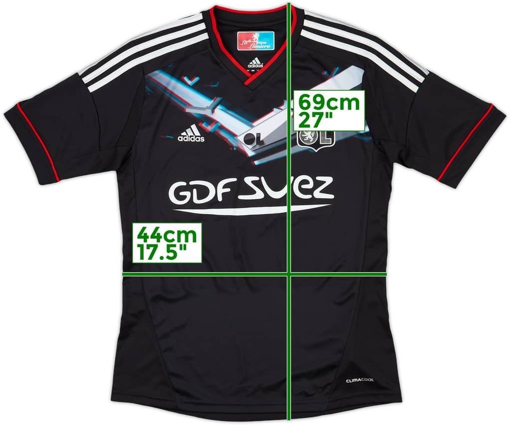 2012-13 Lyon Third Shirt - 10/10 - (L.Boys)