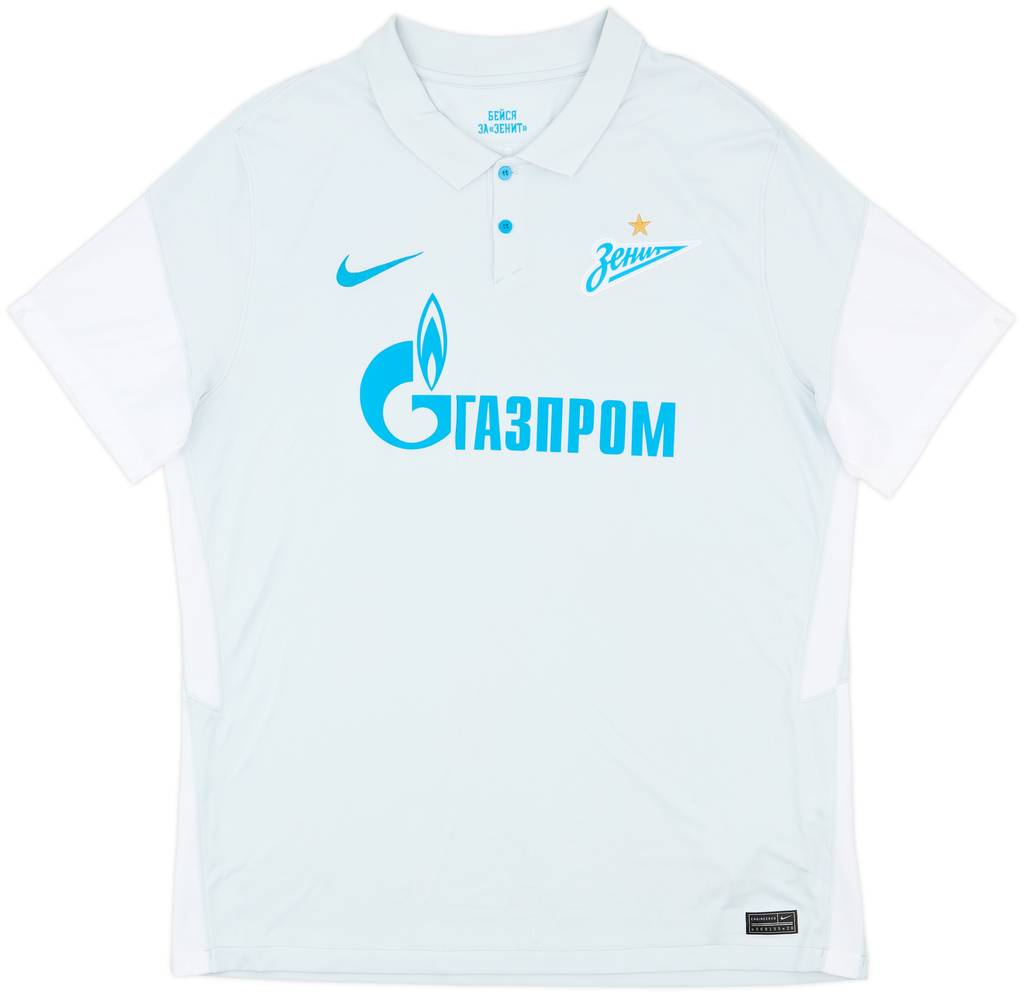 2020-21 Zenit St. Petersburg Away Shirt - 8/10 - (XL)