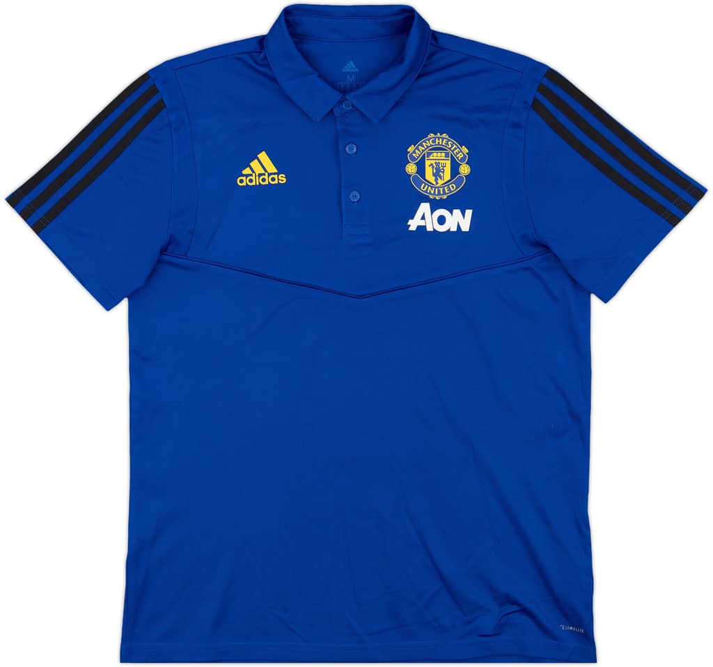 2019-20 Manchester United adidas Polo Shirt - 9/10 - (M)