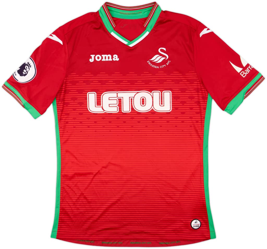 2017-18 Swansea Away Shirt - 8/10 - (M)