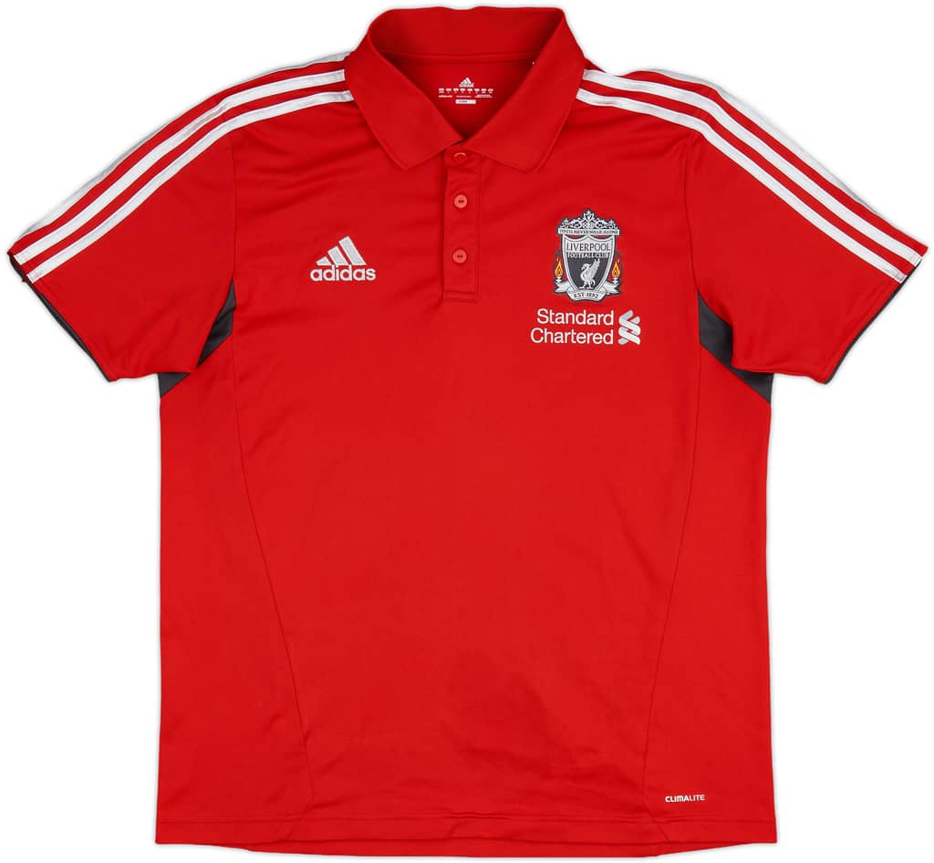 2011-12 Liverpool adidas Polo Shirt - 8/10 - (L/XL)
