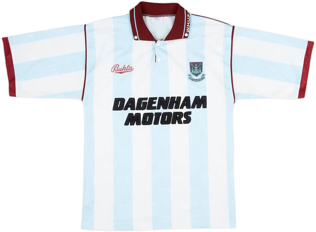 1992-93 West Ham Away Shirt - 8/10 - (S)