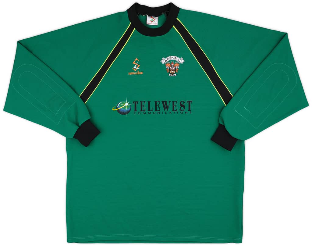 1999-01 Blackpool GK Shirt - 7/10 - (XL)