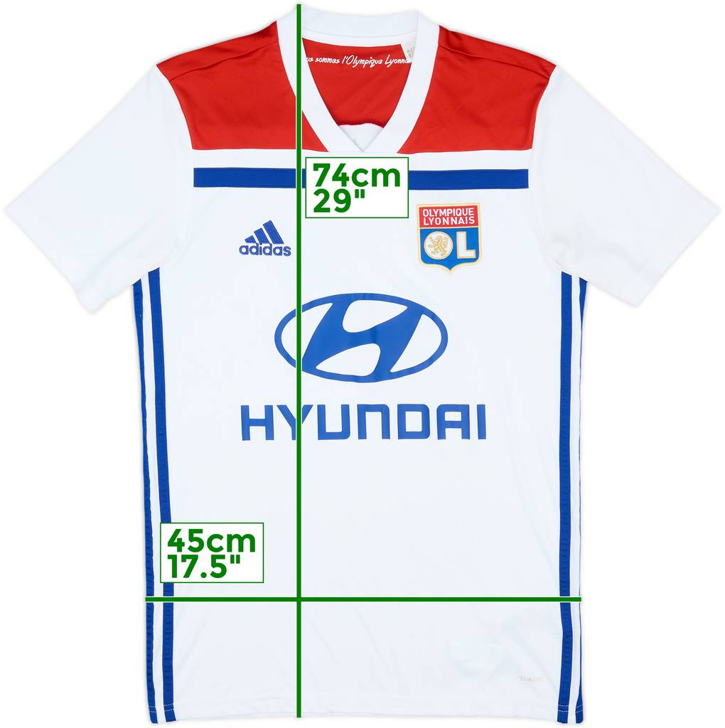 2018-19 Lyon Home Shirt - 10/10 - (S)