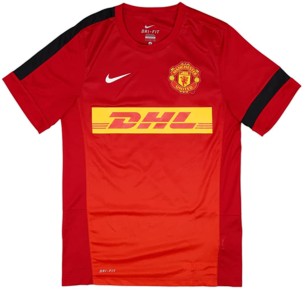 2013-14 Manchester United Nike Training Shirt - 8/10 - (S)
