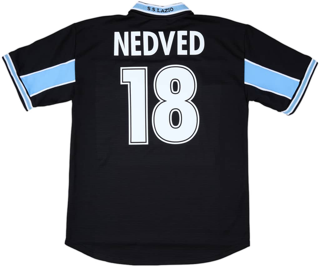 1998-99 Lazio Away Shirt Nedved #18 - 9/10 - (XL)