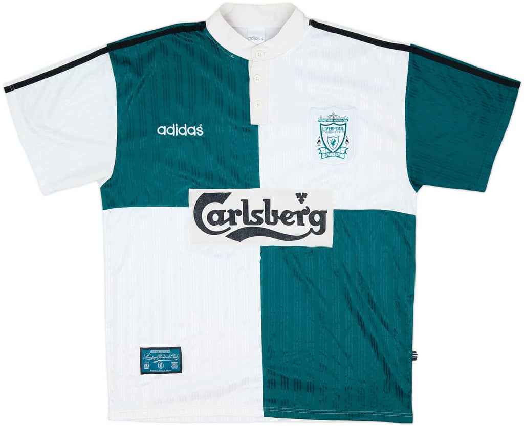 1995-96 Liverpool Away Shirt Fowler #23 - 5/10 - (XL)