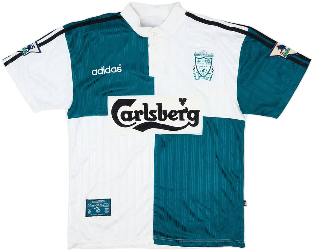 1995-96 Liverpool Away Shirt - 5/10 - (L)