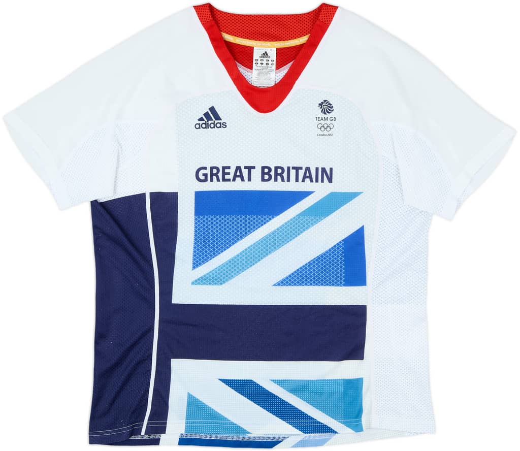 2012 Team GB Olympic adidas Training Shirt - 6/10 - (L/XL)