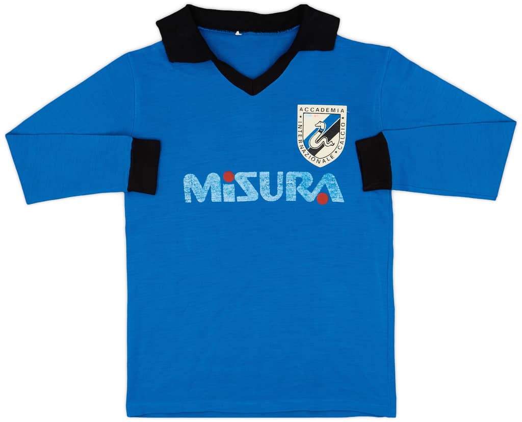 1986-89 Inter Milan Academy Template L/S Shirt - 6/10 - (M)