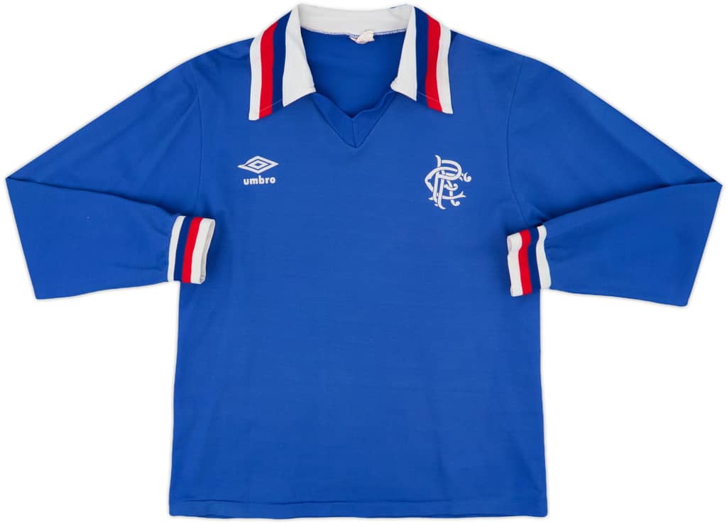 1978-82 Rangers Home L/S Shirt - 6/10 - (M)