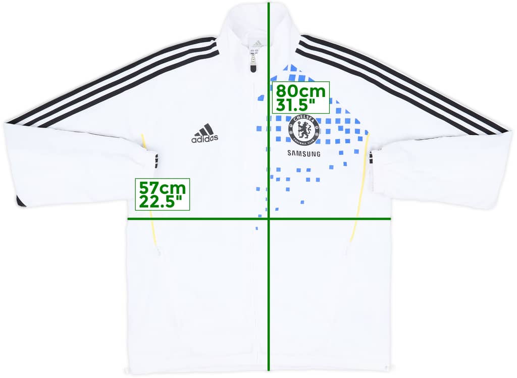 2011-12 Chelsea adidas Track Jacket - 8/10 - (M/L)