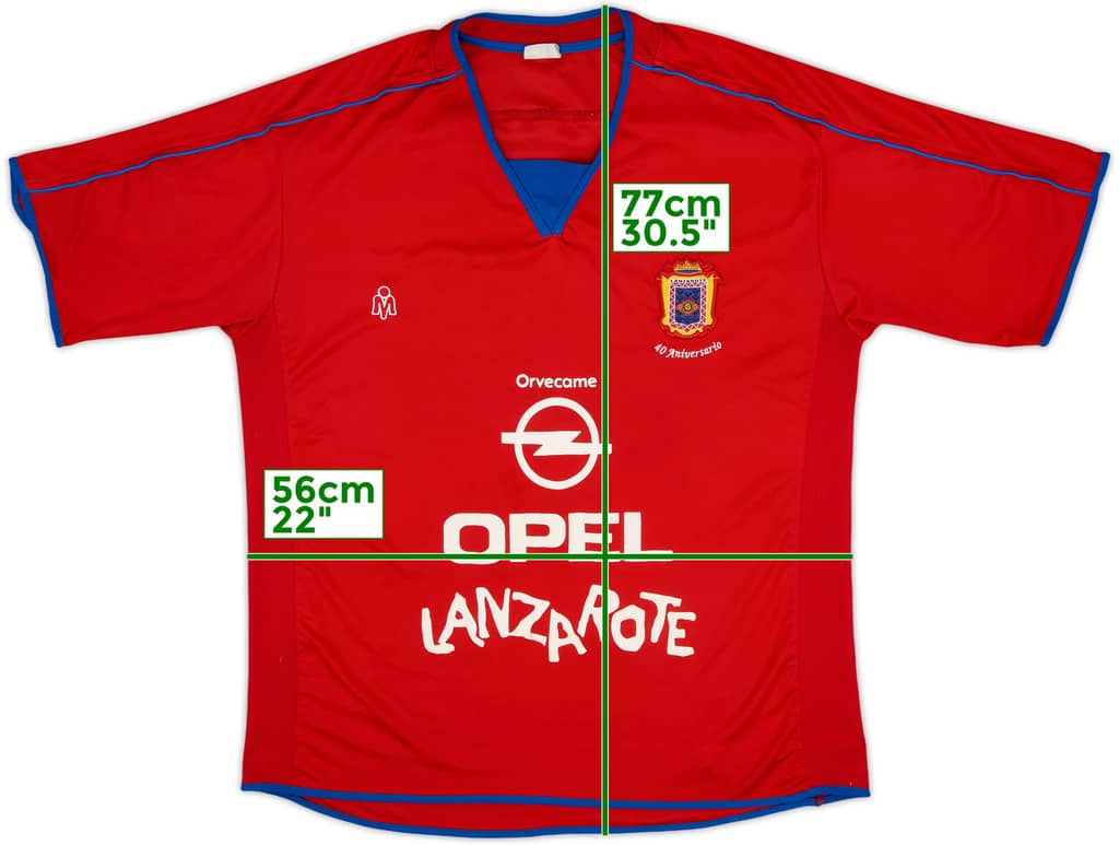 2010-11 UD Lanzarote Home Shirt - 7/10 - (L)