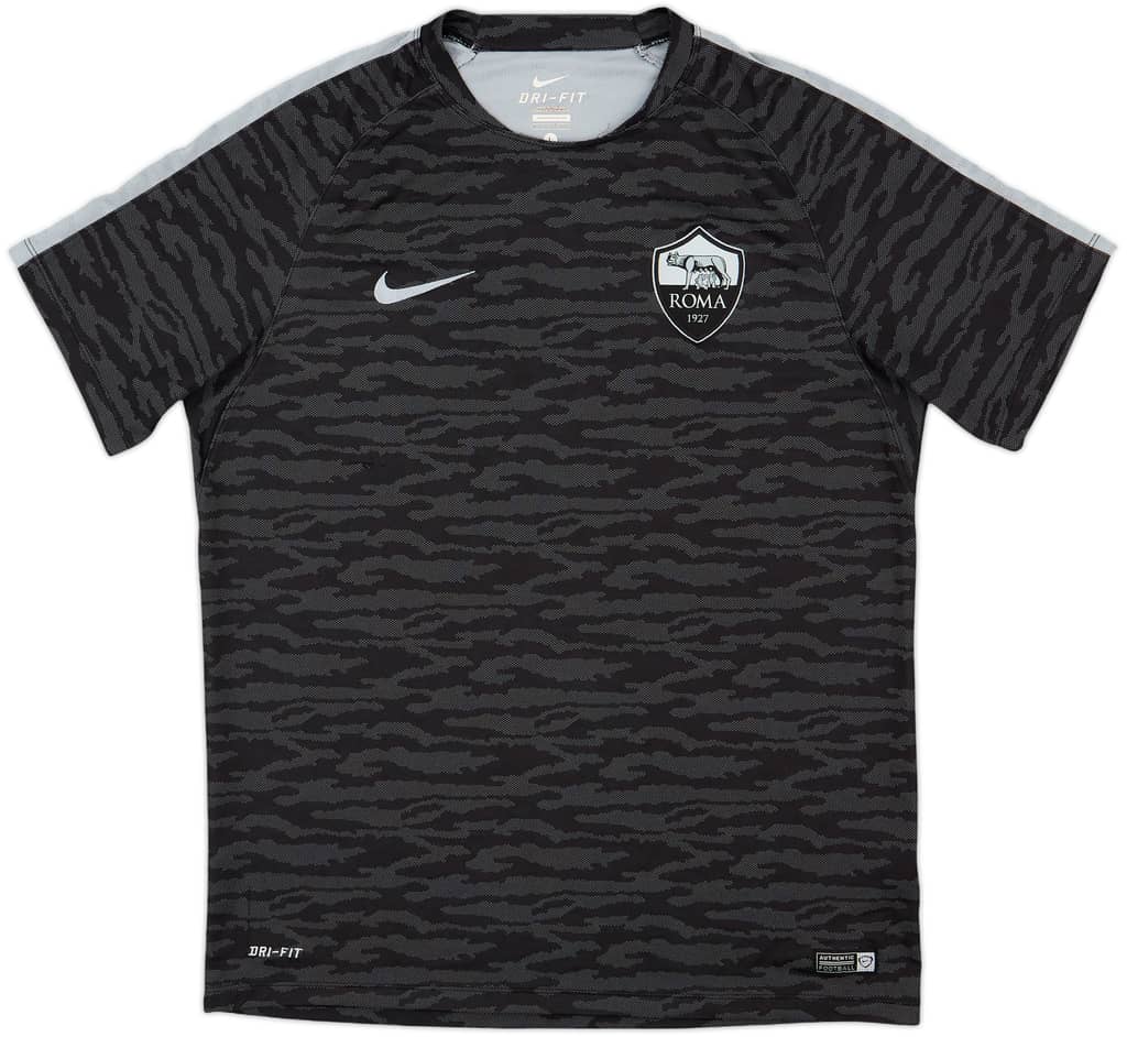 2015-16 Roma Nike Training Shirt - 7/10 - (L)