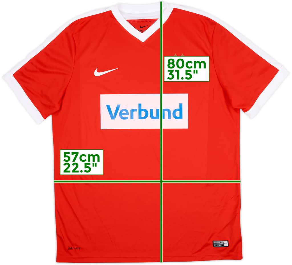 2016-17 Austria Vienna Away Shirt - 7/10 - (XL)