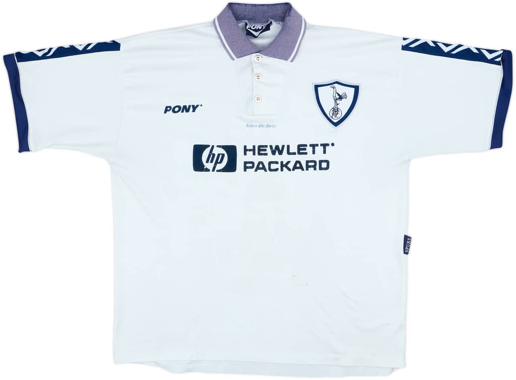 1995-97 Tottenham Home Shirt - 5/10 - (XL)