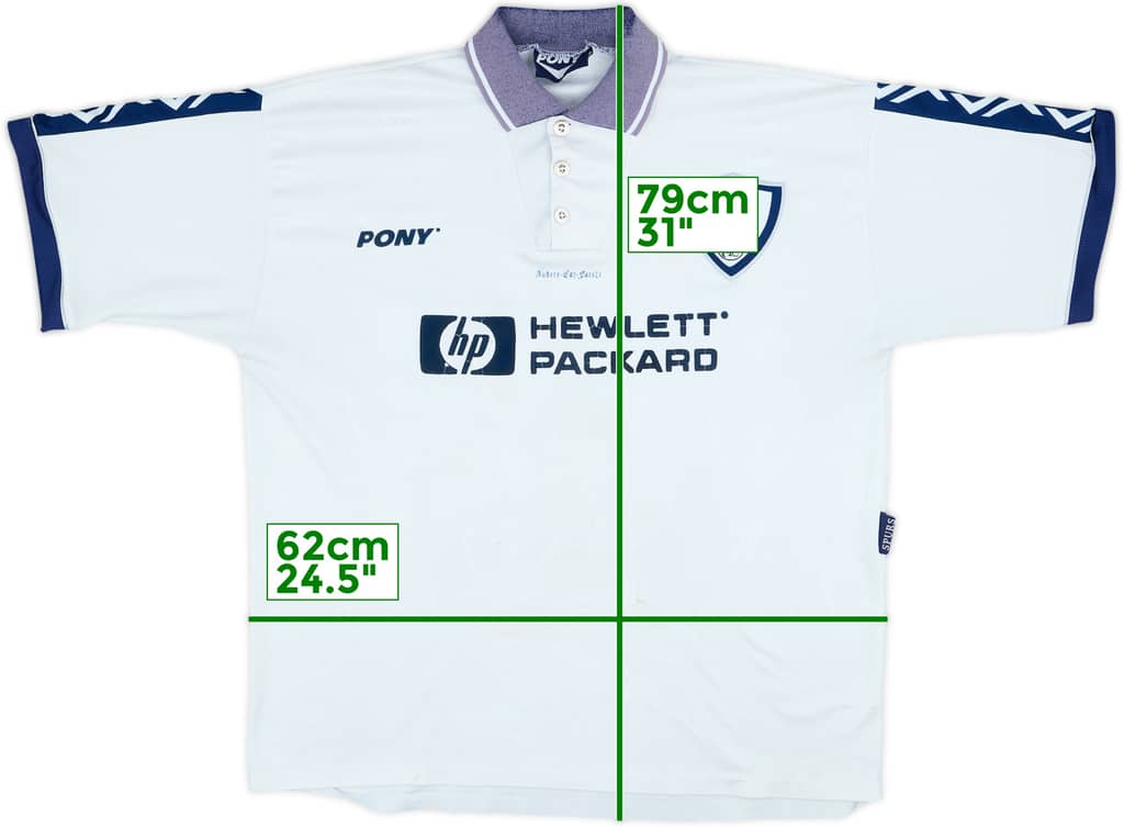 1995-97 Tottenham Home Shirt - 5/10 - (XL)