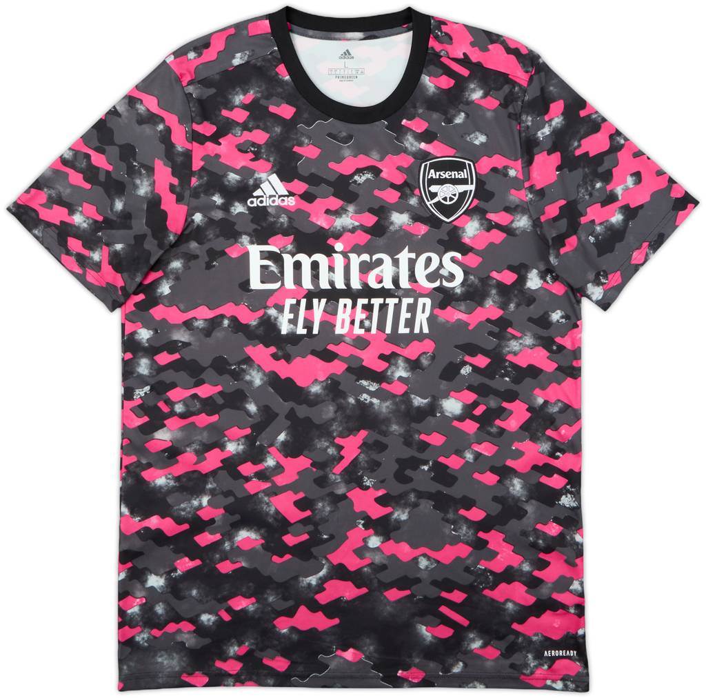 2021-22 Arsenal adidas Training Shirt - 9/10 - (L)