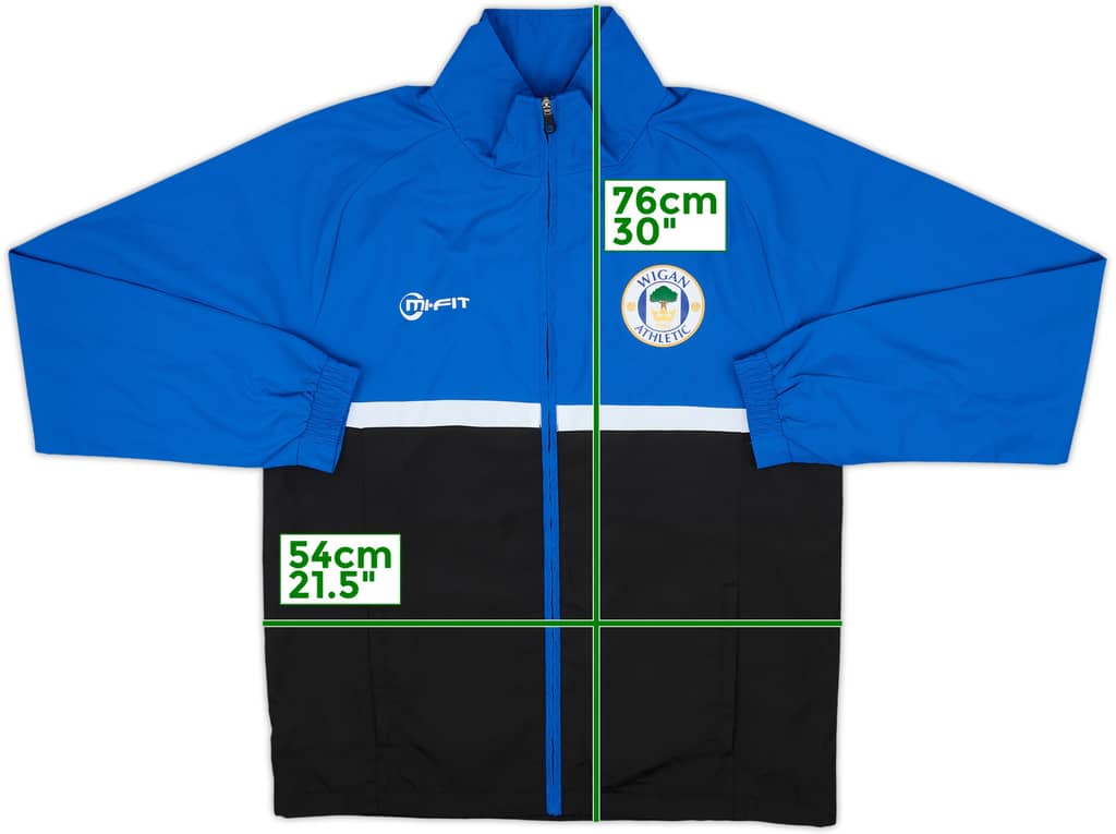 2012-13 Wigan Mi-Fit Track Jacket - 8/10 - (S)