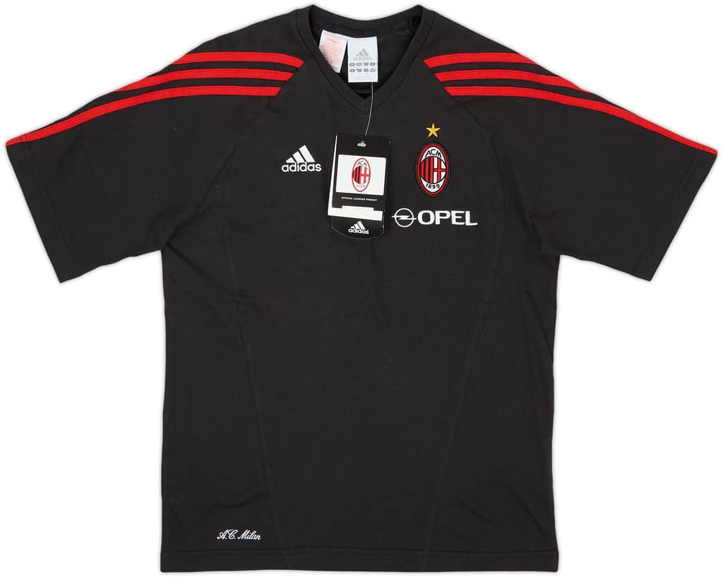 Camiseta de entrenamiento adidas del AC Milan 2005-06 (M. Niños)