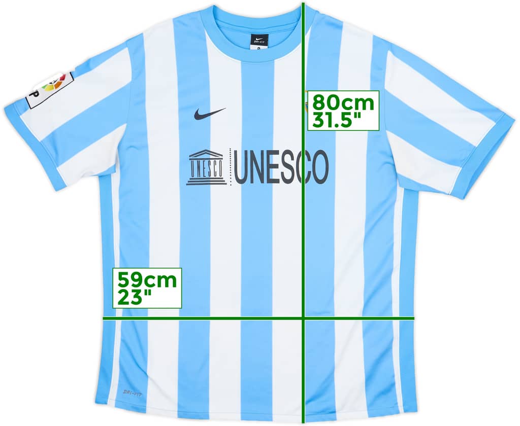 2011-12 Malaga Home Shirt - 6/10 - (XL)