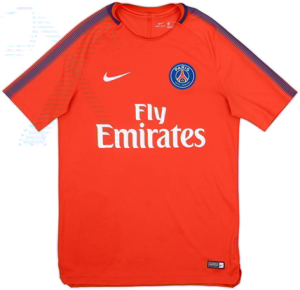 2017-18 Paris Saint-Germain Nike Training Shirt - 8/10 - (M)