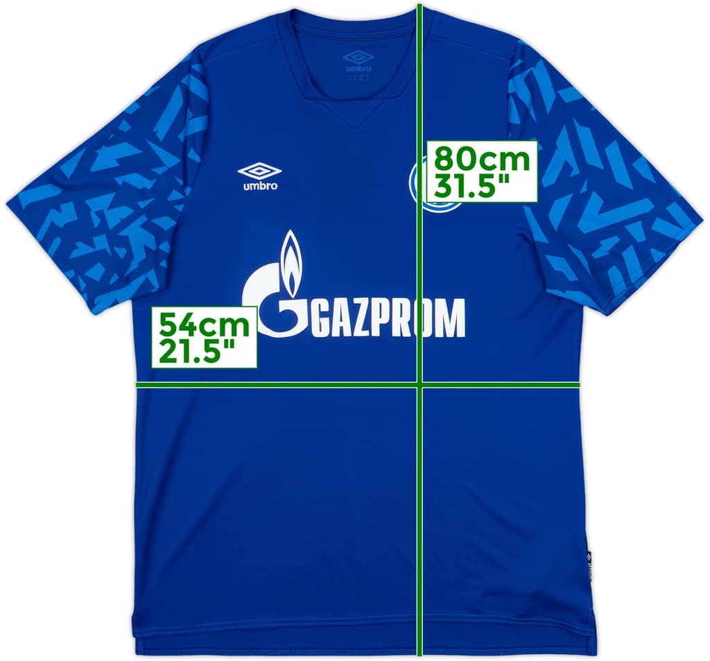 2019-20 Schalke Home Shirt - 9/10 - (XL)