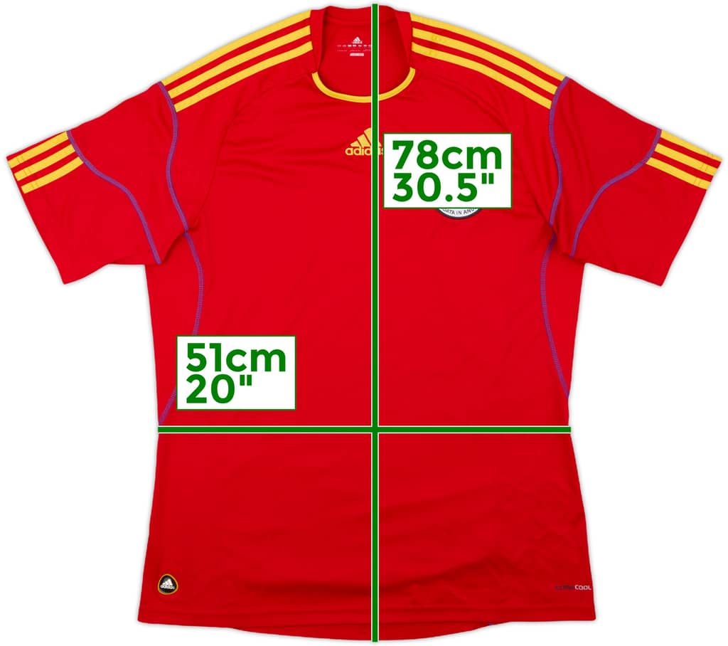 2010-11 Romania Away Shirt - 8/10 - (L)