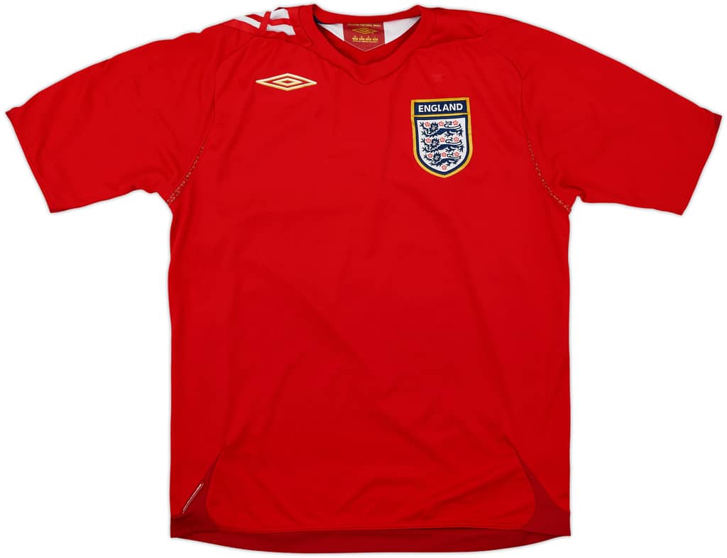 2006-08 England Away Shirt - 5/10 - (M)