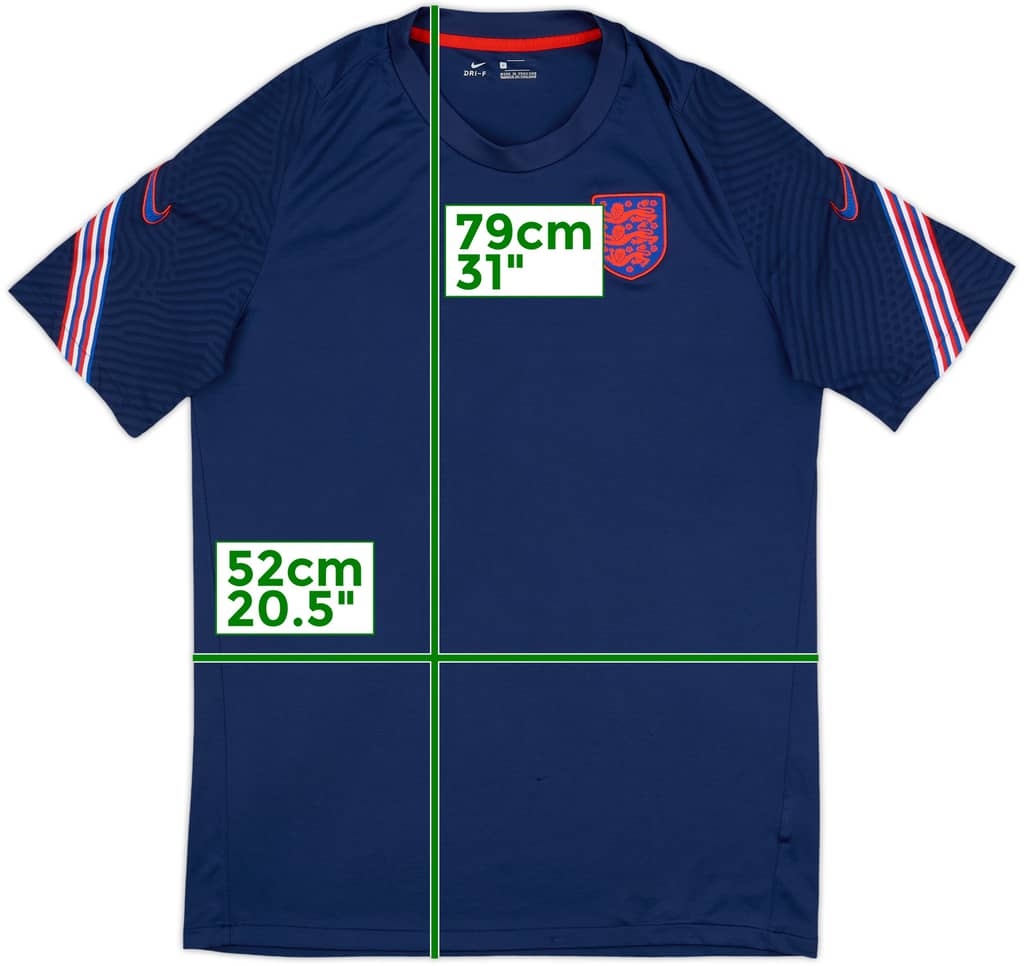 2020-21 England Nike Training Shirt - 8/10 - (L)