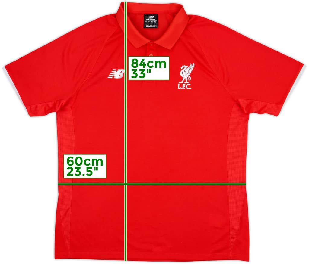2015-16 Liverpool New Balance Polo Shirt - 9/10 - (XXL)