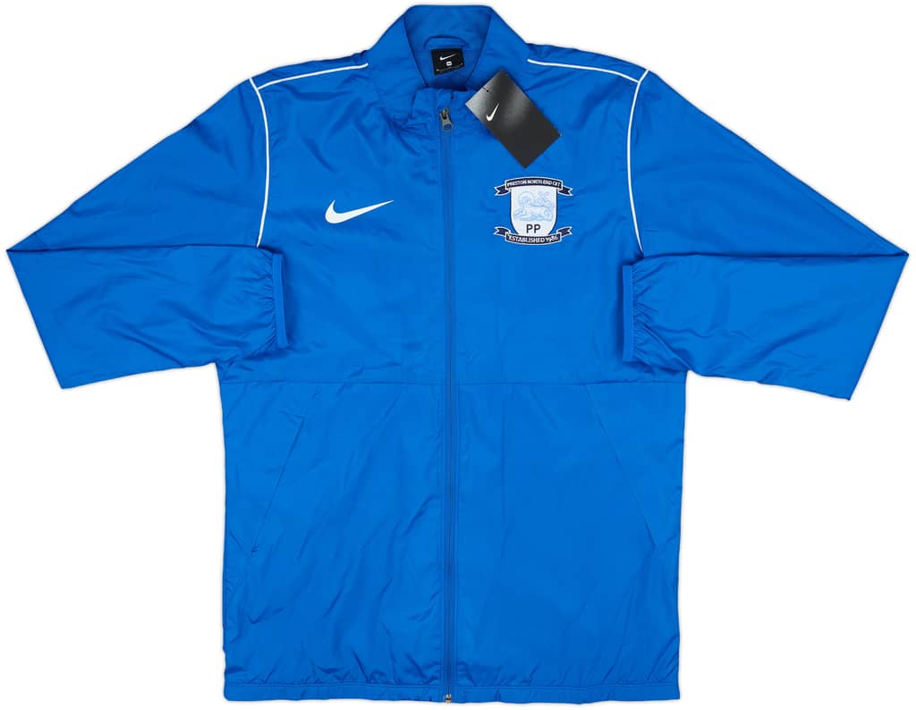 2020-21 Preston North End Nike Hooded Rain Jacket (M)