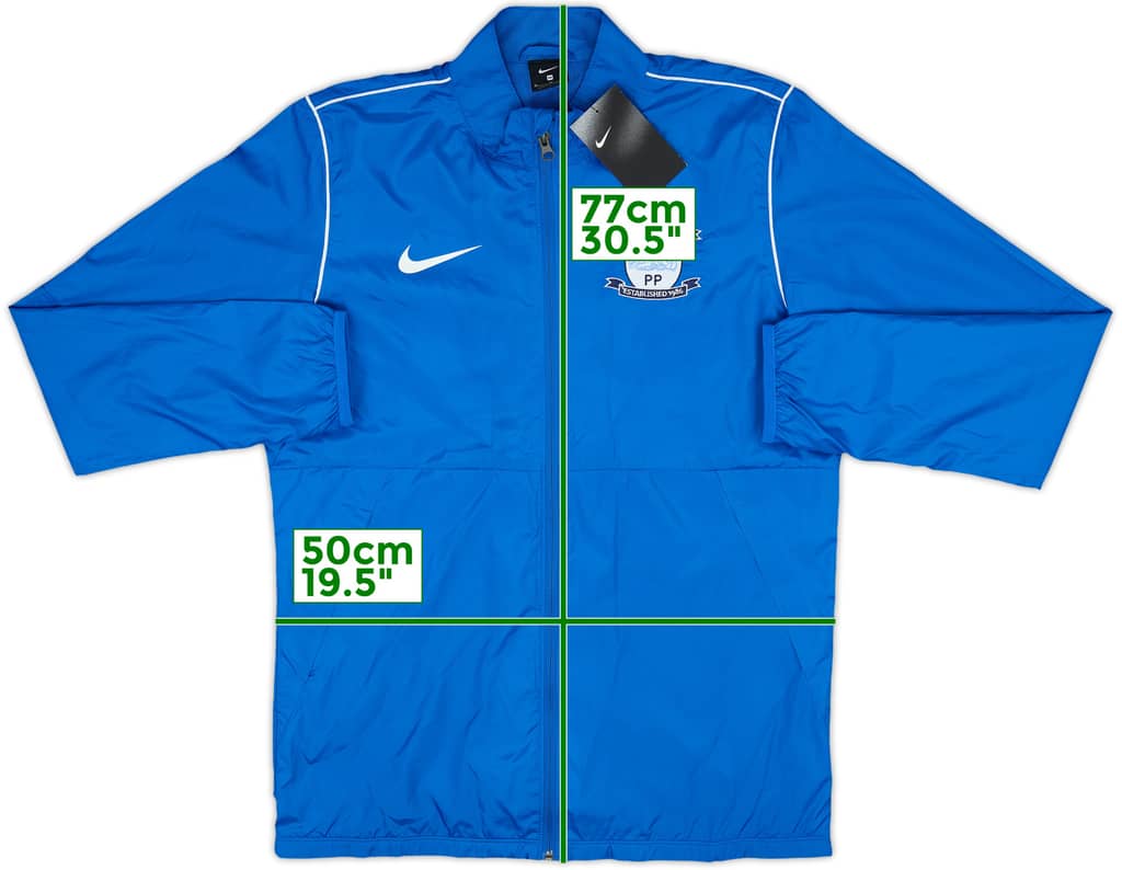 2020-21 Preston North End Nike Hooded Rain Jacket (M)